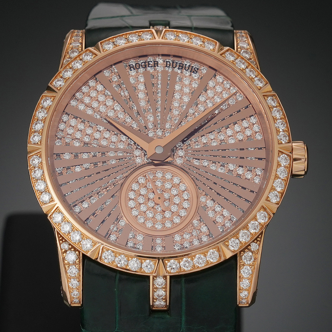 ROGER DUBUIS(USED)로저드뷔 DBEX0357 파베 다이아몬드 엑스칼리버 36